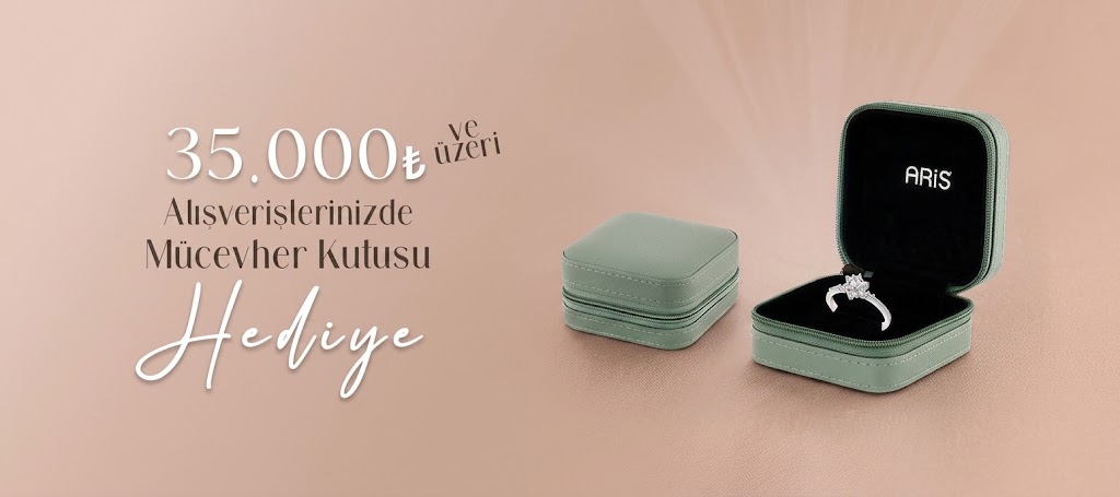 Ariş - Mücevher Çantası Hediye